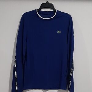 Lacoste Men's Long Sleeve Shirt in Deep Blue